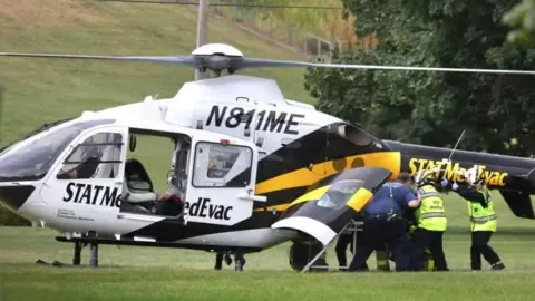 A group of officers shot in Pennsylvania, with three in grave state